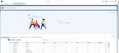 Permission Set Uploader for Salesforce — screenshot