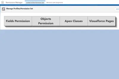 Permissions Helper for Salesforce — screenshot