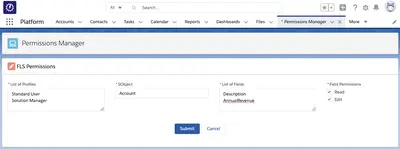 Permissions Manager for Salesforce — screenshot