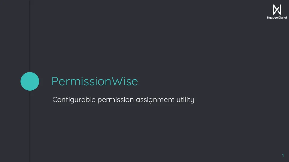 PermissionWise — screenshot from the Salesforce AppExchange listing