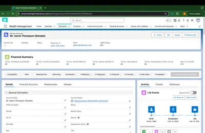 Pinecone's Total Technology Toolkit for Salesforce — screenshot