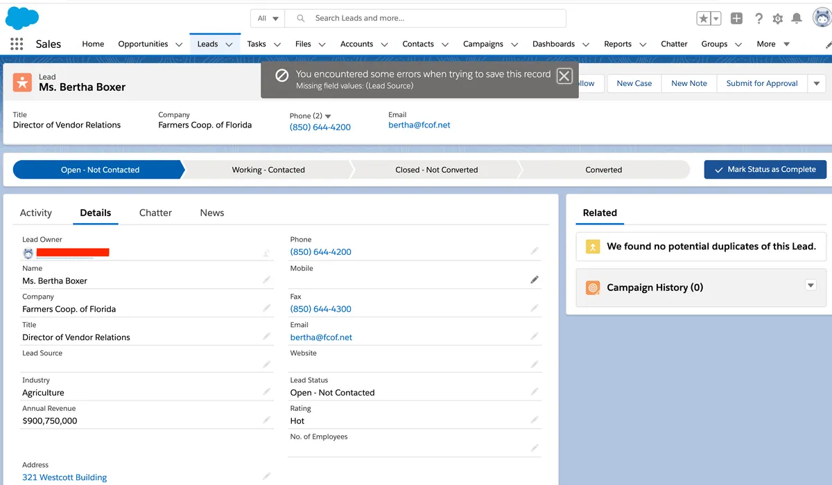 Pipeline Validations — screenshot from the Salesforce AppExchange listing