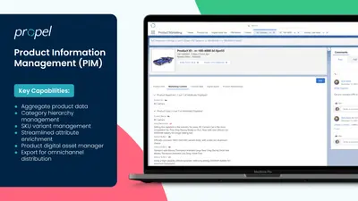 Propel | Product Information Management (PIM) Native on Salesforce for Salesforce — screenshot