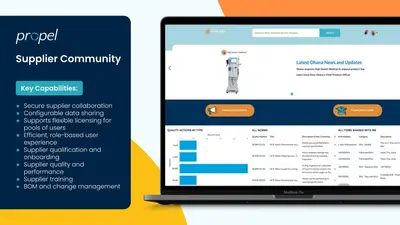 Propel Supplier Community for Salesforce — screenshot