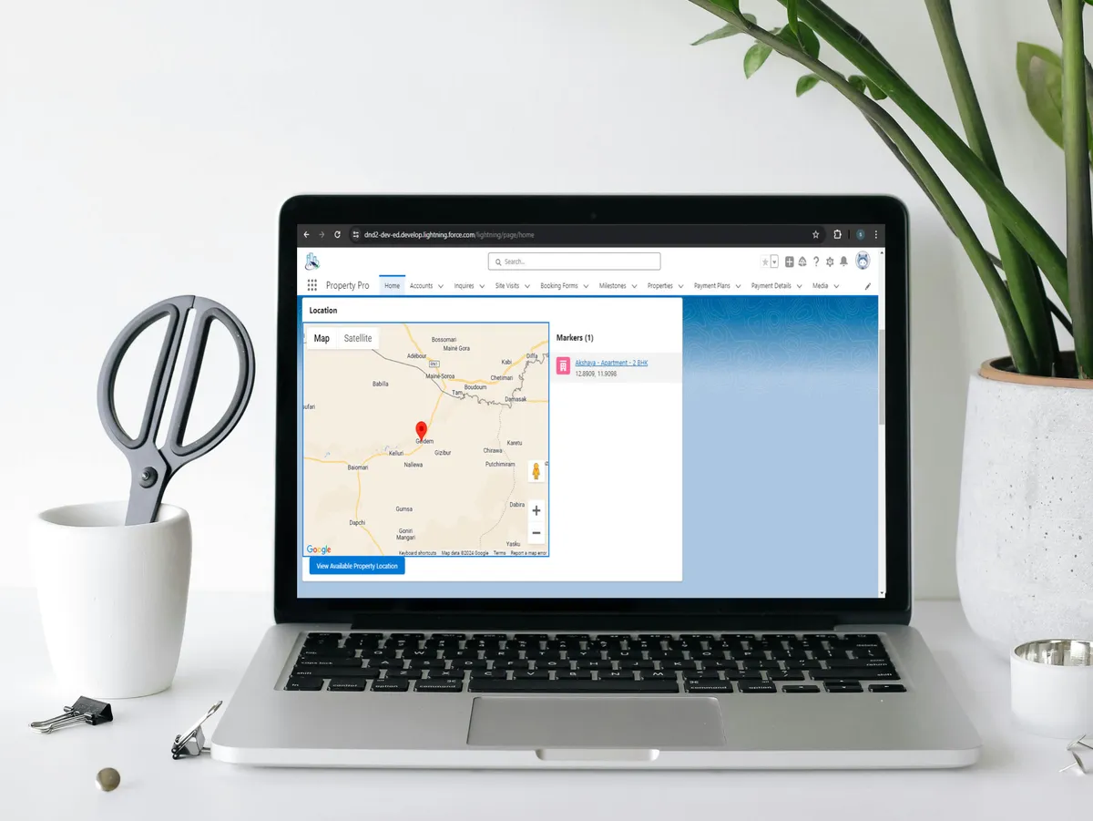 PropertyPro by 4i — screenshot from the Salesforce AppExchange listing