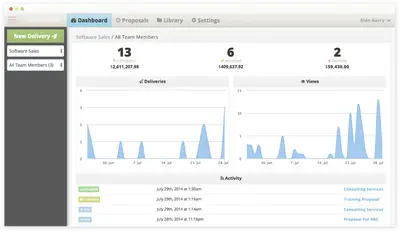 Proposable Automates your Sales Proposals for Salesforce — screenshot