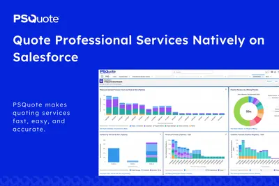 PSQuote - Professional Services Quoting for Salesforce — screenshot