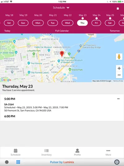 Pulsar Manager for Salesforce Field Service for Salesforce — screenshot