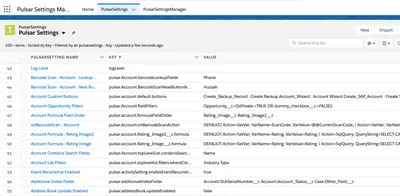 Pulsar Premium/Enterprise for Salesforce — screenshot
