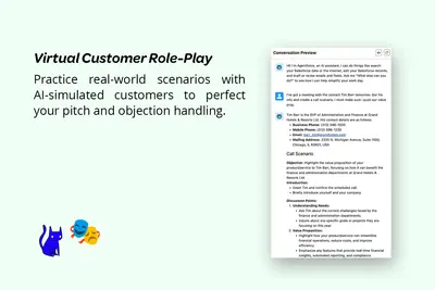 Qompass - AI agents for sales teams for Salesforce — screenshot