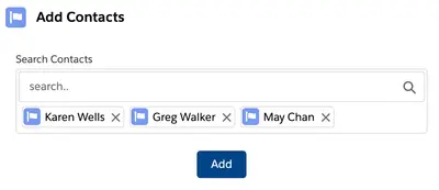 Quick Add Junction Records for Salesforce — screenshot