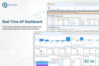 Quick Payable: AI-Powered OCR Invoice Scanning & Accounts Payable Automation(AP) for Salesforce — screenshot