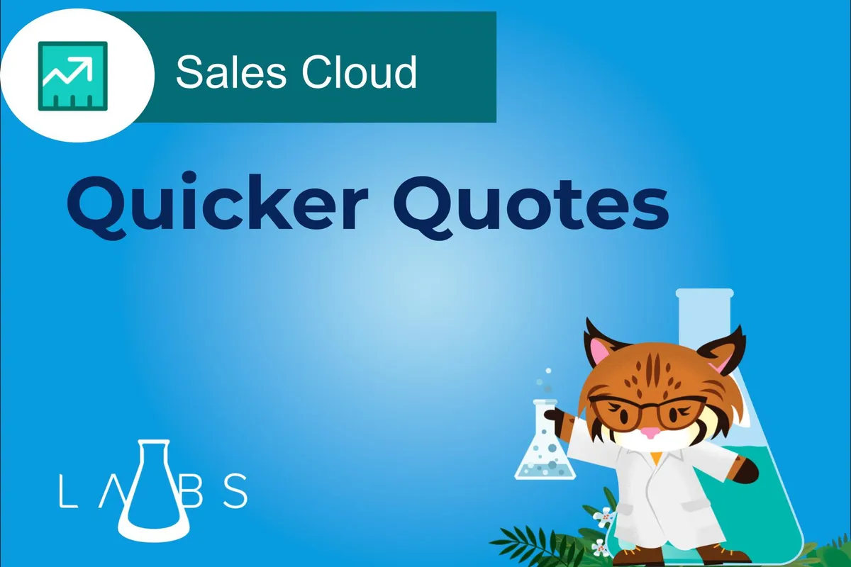 Quicker Quotes — screenshot from the Salesforce AppExchange listing