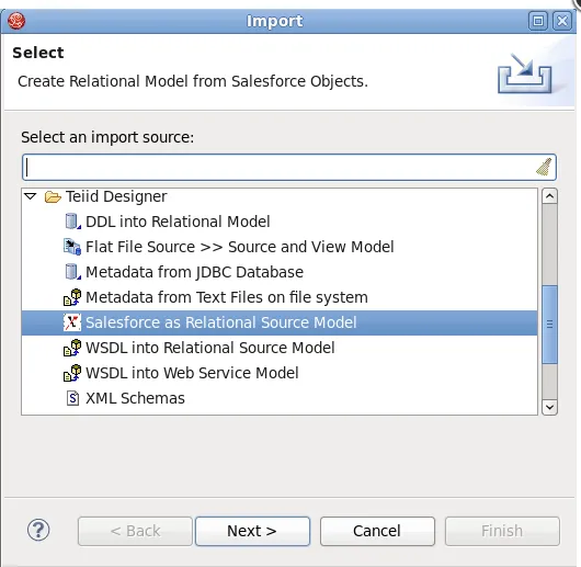 Red Hat JBoss Data Virtualization — screenshot from the Salesforce AppExchange listing