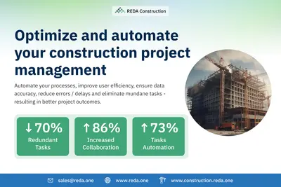 REDA Construction - Project Management and Accounting Automation for Salesforce — screenshot