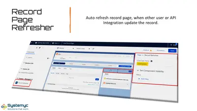 Refresh Lightning Record Page by Systemyc BS. for Salesforce — screenshot