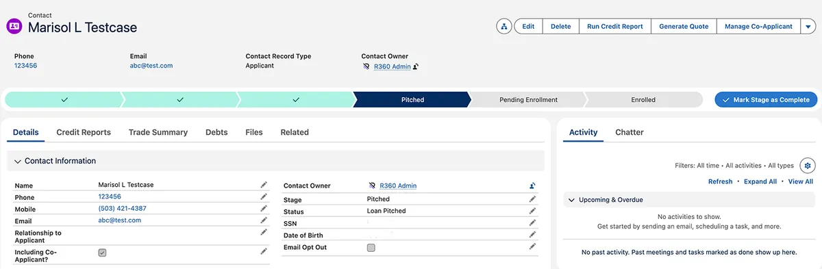 Resolve Debt — screenshot from the Salesforce AppExchange listing