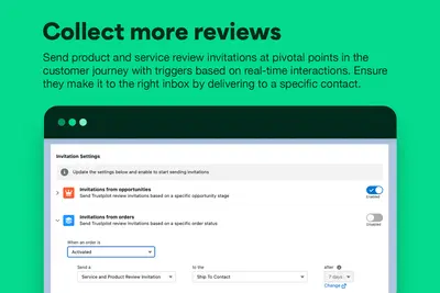 Reviews for Salesforce by Trustpilot: Turn Customer Reviews into Revenue for Salesforce — screenshot