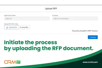 RFP Response Assistant for Salesforce — screenshot