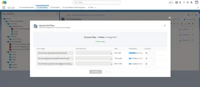S3-Link - Amazon S3 Connector (Document Storage & Management Solution) for Salesforce — screenshot