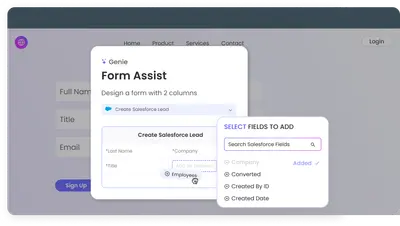 Salesforce First Forms for Salesforce — screenshot