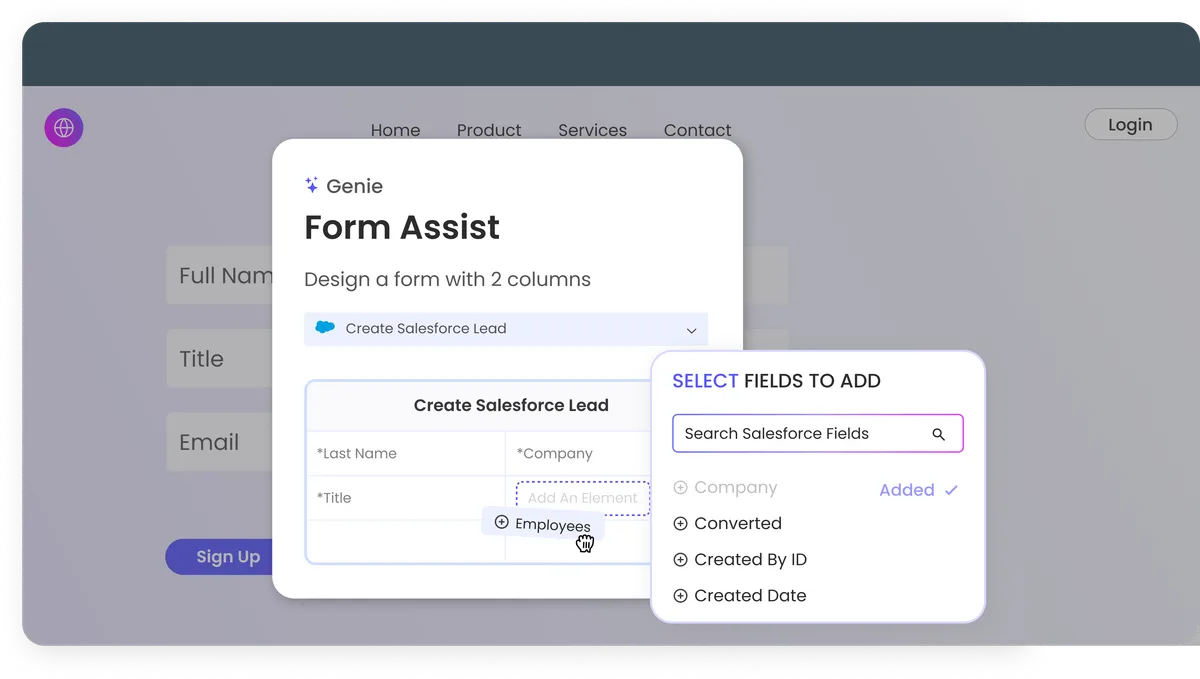 Salesforce First Forms — screenshot from the Salesforce AppExchange listing