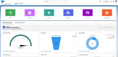 Salesforce Labs Sales Org in a Box for Salesforce — screenshot