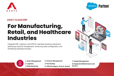 Salesforce-native ERP: Inventory, Manufacturing, Finance, Procurement & Shipping for Salesforce — screenshot