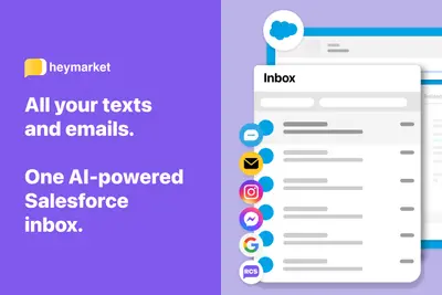 Salesforce SMS - #1 Salesforce Text Messaging App for Salesforce — screenshot