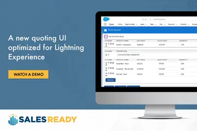 SalesReady | Quote-to-Cash with Document Generation & eSignature for Salesforce — screenshot