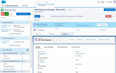 Salesvue - Sales Engagement Platform for Salesforce — screenshot