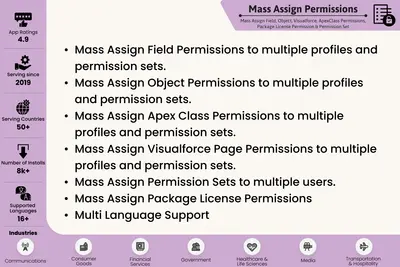 Satrang Mass Assign Permissions for Salesforce — screenshot