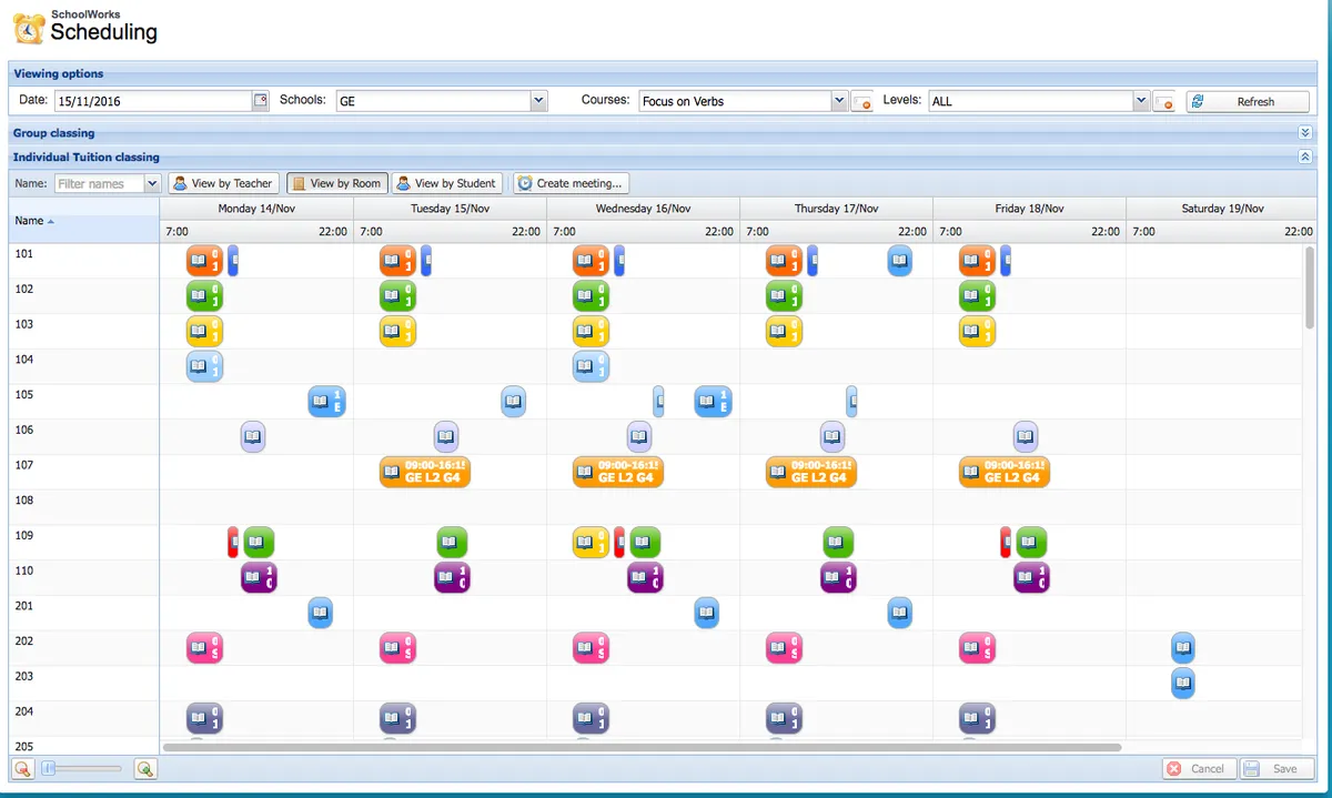 Schoolworks — screenshot from the Salesforce AppExchange listing