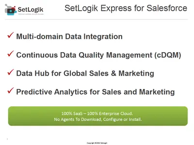 SetLogik Express for Salesforce for Salesforce — screenshot