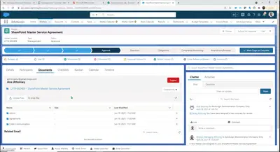 SharePoint Integration for Salesforce Powered by Mitratech CaseCloud™ for Salesforce — screenshot