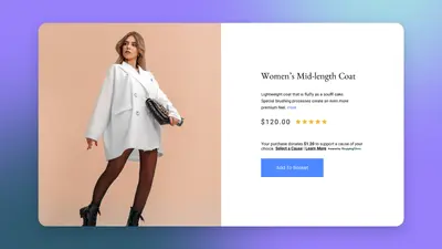 ShoppingGives Donation App Cartridge for B2C Commerce for Salesforce — screenshot