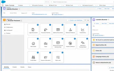 SideDrawer Connector for Salesforce — screenshot
