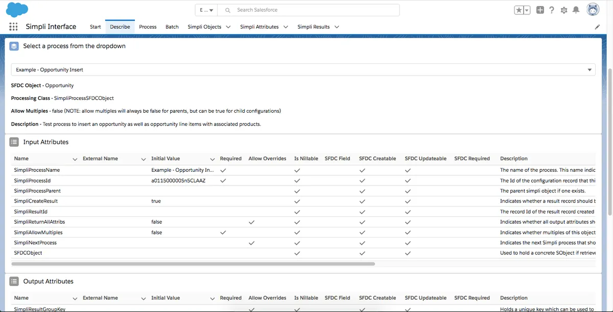 Simpli Integration Manager — screenshot from the Salesforce AppExchange listing