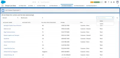Simpli List Views for Salesforce — screenshot