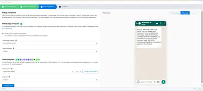 Sinch Omnichannel Connector for Salesforce — screenshot