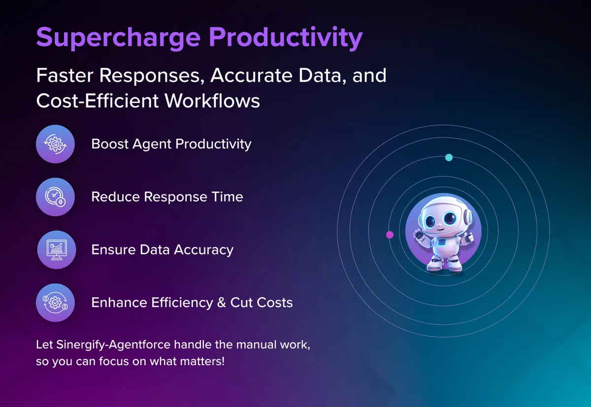 Sinergify Agent — screenshot from the Salesforce AppExchange listing