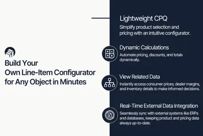 SmallBuilder Line items for Salesforce — screenshot