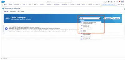 Smart Lookup Data Loader for Salesforce — screenshot