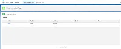 SmartBulk – Mass Update, Mass Delete & Bulk Editing for Any Salesforce Object for Salesforce — screenshot