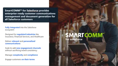 SmartCOMM™ for Salesforce - Correspondence Edition for Salesforce — screenshot