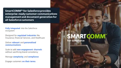 SmartCOMM™ for Salesforce - Enterprise Edition for Salesforce — screenshot