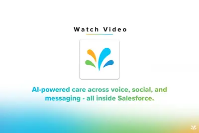Sprinklr Unified CX Connector for Service Cloud for Salesforce — screenshot