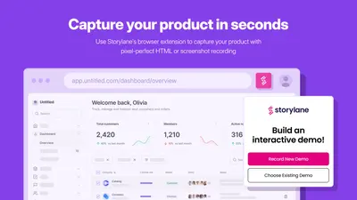 Storylane for Salesforce — screenshot