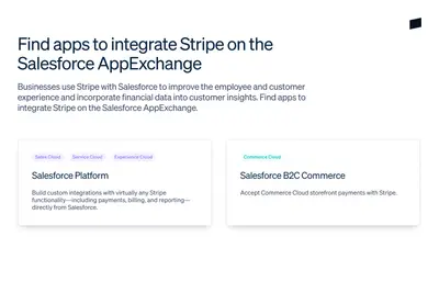 Stripe for Salesforce Platform for Salesforce — screenshot