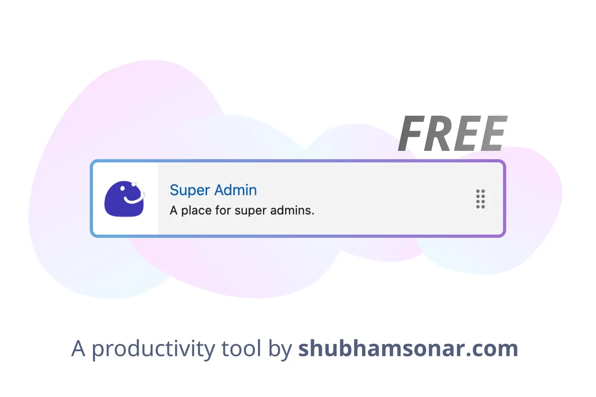 Super Admin — screenshot from the Salesforce AppExchange listing
